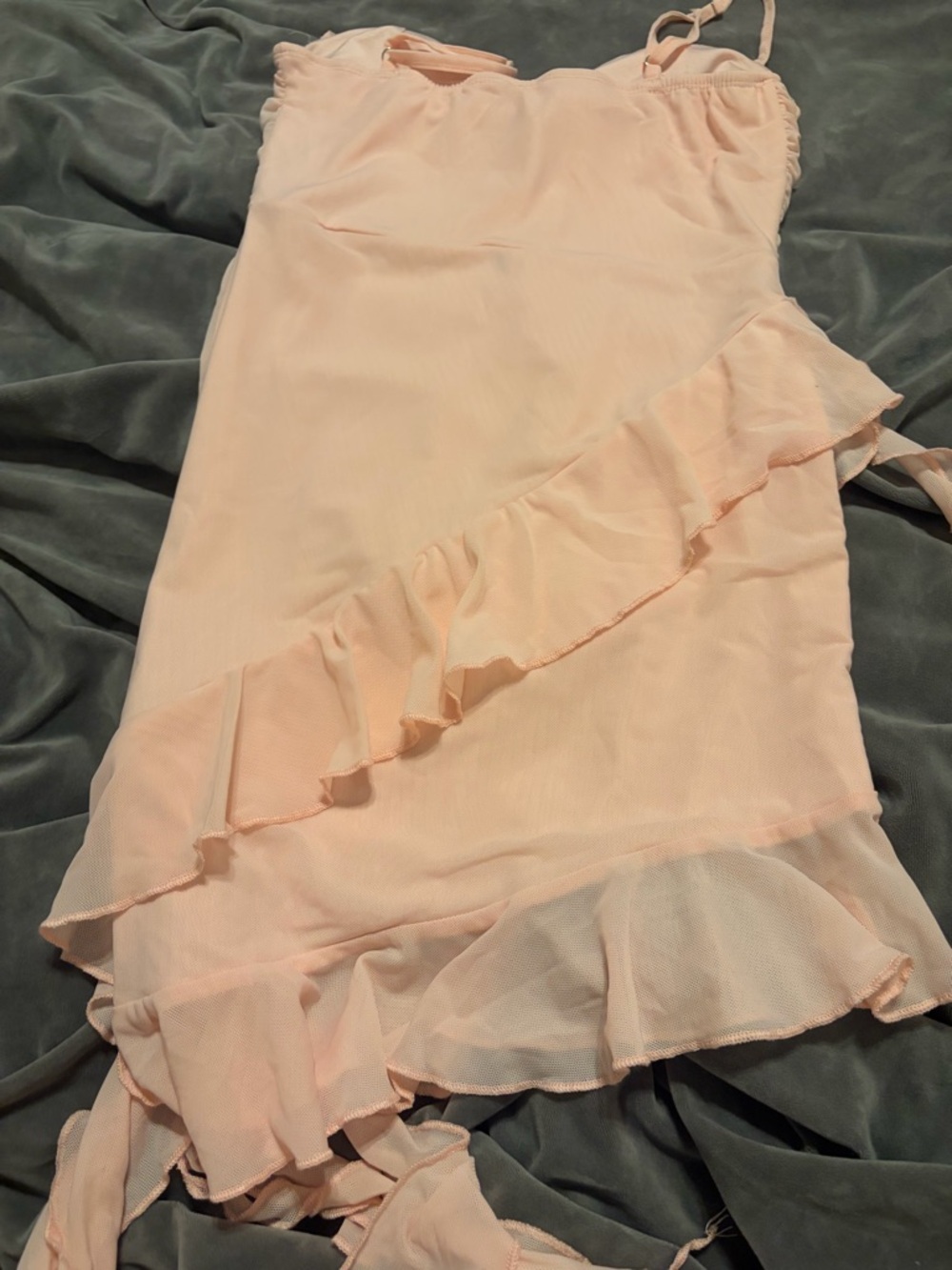 Pink Ruffle Dress - Picture 3 of 3